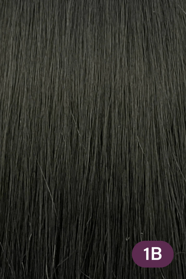 Glamour Us_Ruby_Hair_Ruby Silky Straight Clip - In Hair Extensions 22"_Light Black - 1B_22 - 1B The best affordable Latina and Mexican makeup, beauty and cosmetics supply store in Chula Vista, San Diego