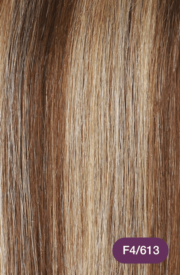 Glamour Us_Ruby_Hair_Ruby Silky Straight Clip - In Hair Extensions 22"_Dark Highlights - F4/613_22 - F4/613 The best affordable Latina and Mexican makeup, beauty and cosmetics supply store in Chula Vista, San Diego