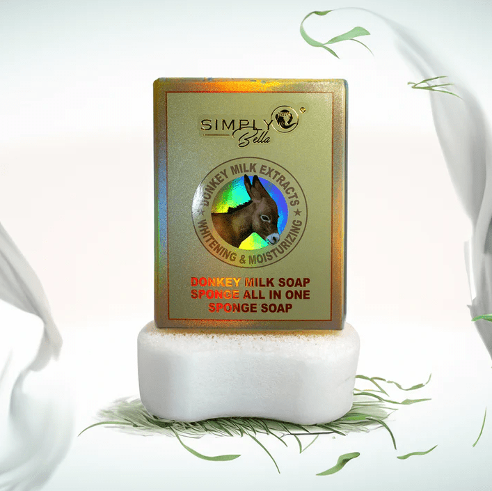 Glamour Us_Simply Bella_Skincare_Donkey Milk Soap Sponge__SIM019 The best affordable Latina and Mexican makeup, beauty and cosmetics supply store in Chula Vista, San Diego