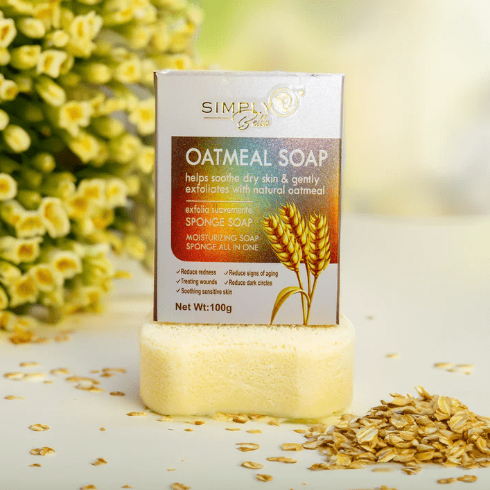 Glamour Us_Simply Bella_Skincare_Oatmeal Soap__SIM022 The best affordable Latina and Mexican makeup, beauty and cosmetics supply store in Chula Vista, San Diego