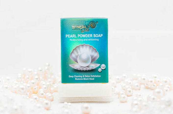 Glamour Us_Simply Bella_Skincare_Pearl Powder Soap__SIM008 The best affordable Latina and Mexican makeup, beauty and cosmetics supply store in Chula Vista, San Diego