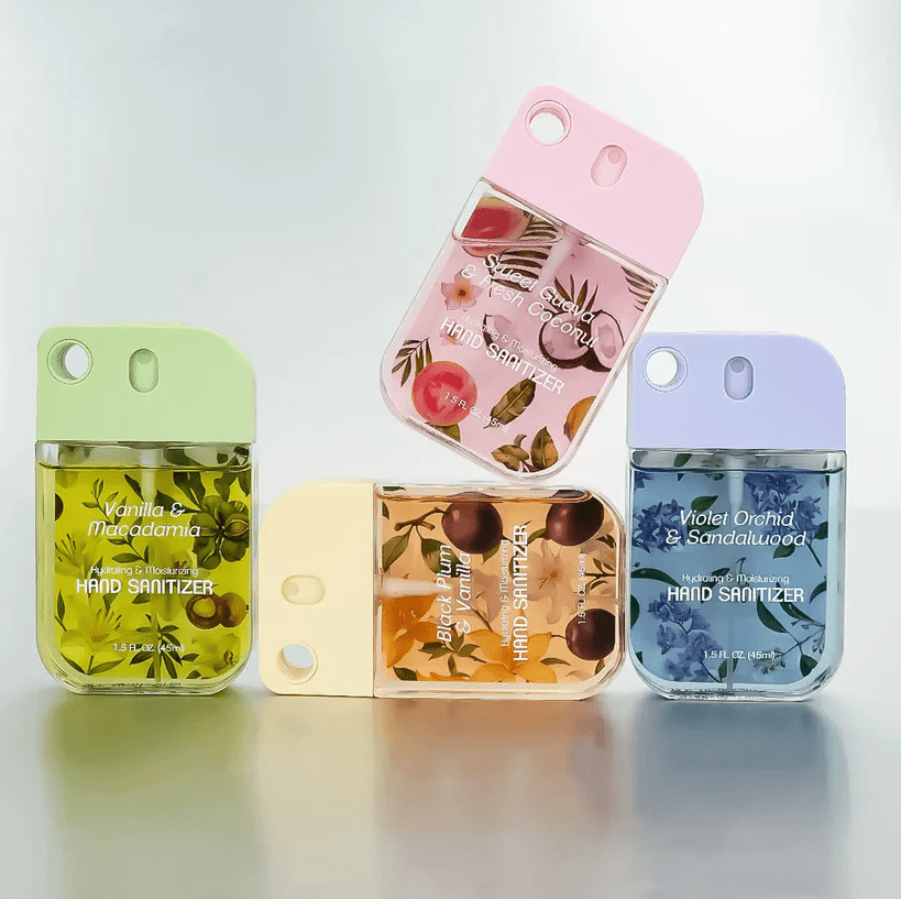 Glamour Us_Wish_Hand Sanitizer_Urban Blossom Hand Sanitizer_Black Plum & Vanilla_60381 The best affordable Latina and Mexican makeup, beauty and cosmetics supply store in Chula Vista, San Diego
