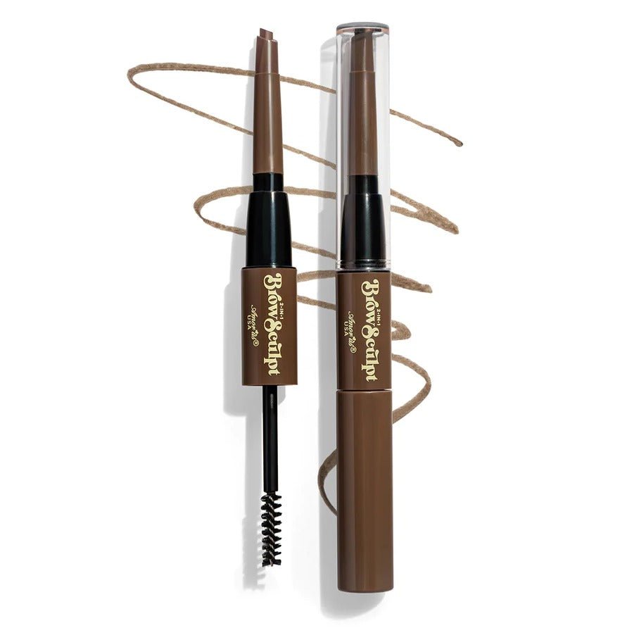Glamour Us_Amorus_Makeup_2 In 1 Brow Sculpt Pencil & Tinted Eyebrow Gel Mascara_Brunette_CO - BSE - 02 The best affordable Latina and Mexican makeup, beauty and cosmetics supply store in Chula Vista, San Diego