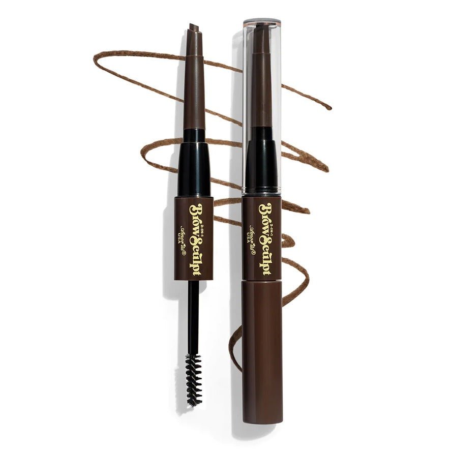 Glamour Us_Amorus_Makeup_2 In 1 Brow Sculpt Pencil & Tinted Eyebrow Gel Mascara_Dark Brown_CO - BSE - 03 The best affordable Latina and Mexican makeup, beauty and cosmetics supply store in Chula Vista, San Diego