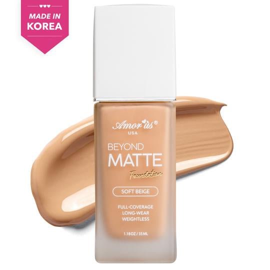 Glamour Us_Amorus_Makeup_Beyond Matte Foundation_Soft Beige_CO - BMF - 04 The best affordable Latina and Mexican makeup, beauty and cosmetics supply store in Chula Vista, San Diego
