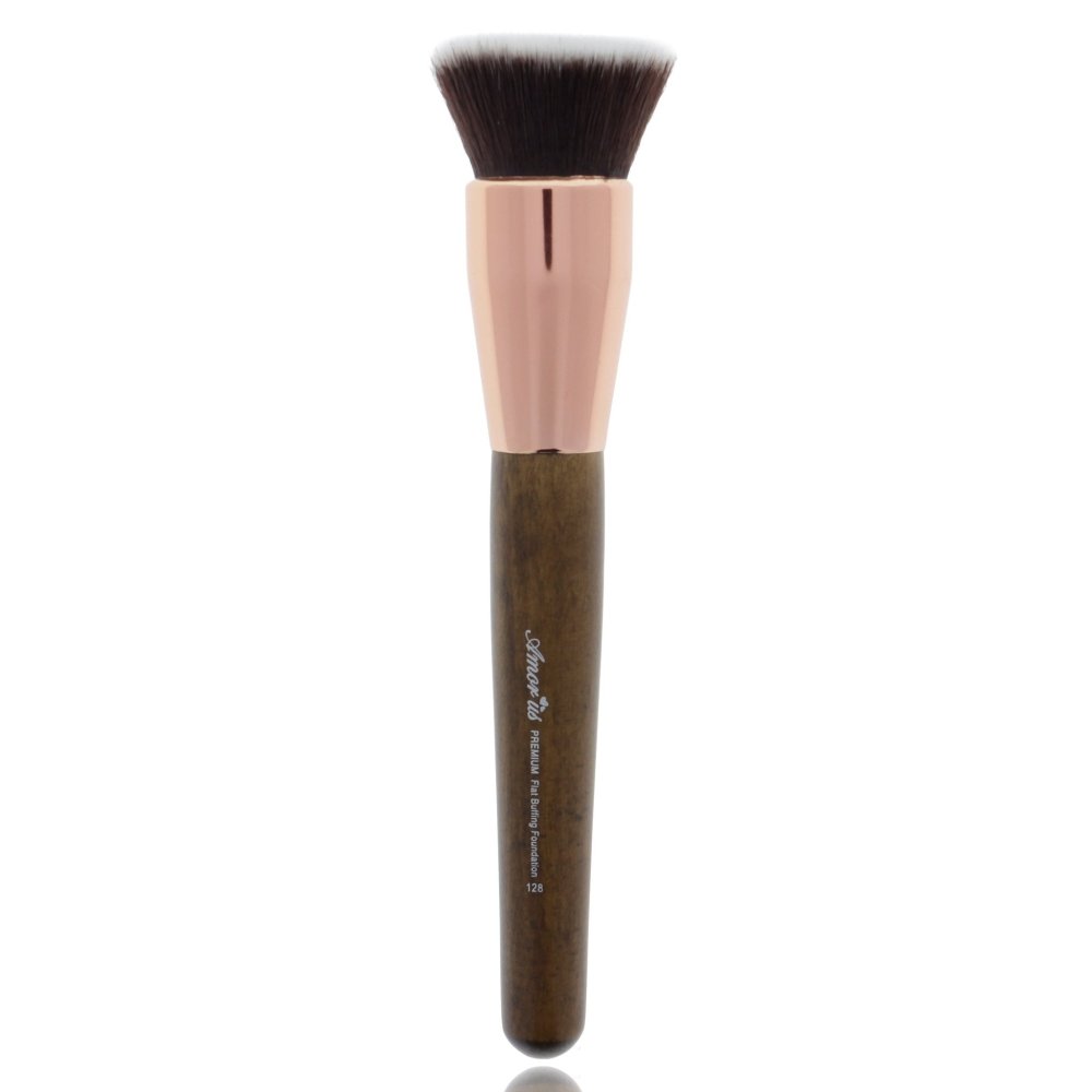 Glamour Us_Amorus_Tools & Brushes_Buffing Foundation 128 - Premium Makeup Brush*__BR - 128 The best affordable Latina and Mexican makeup, beauty and cosmetics supply store in Chula Vista, San Diego