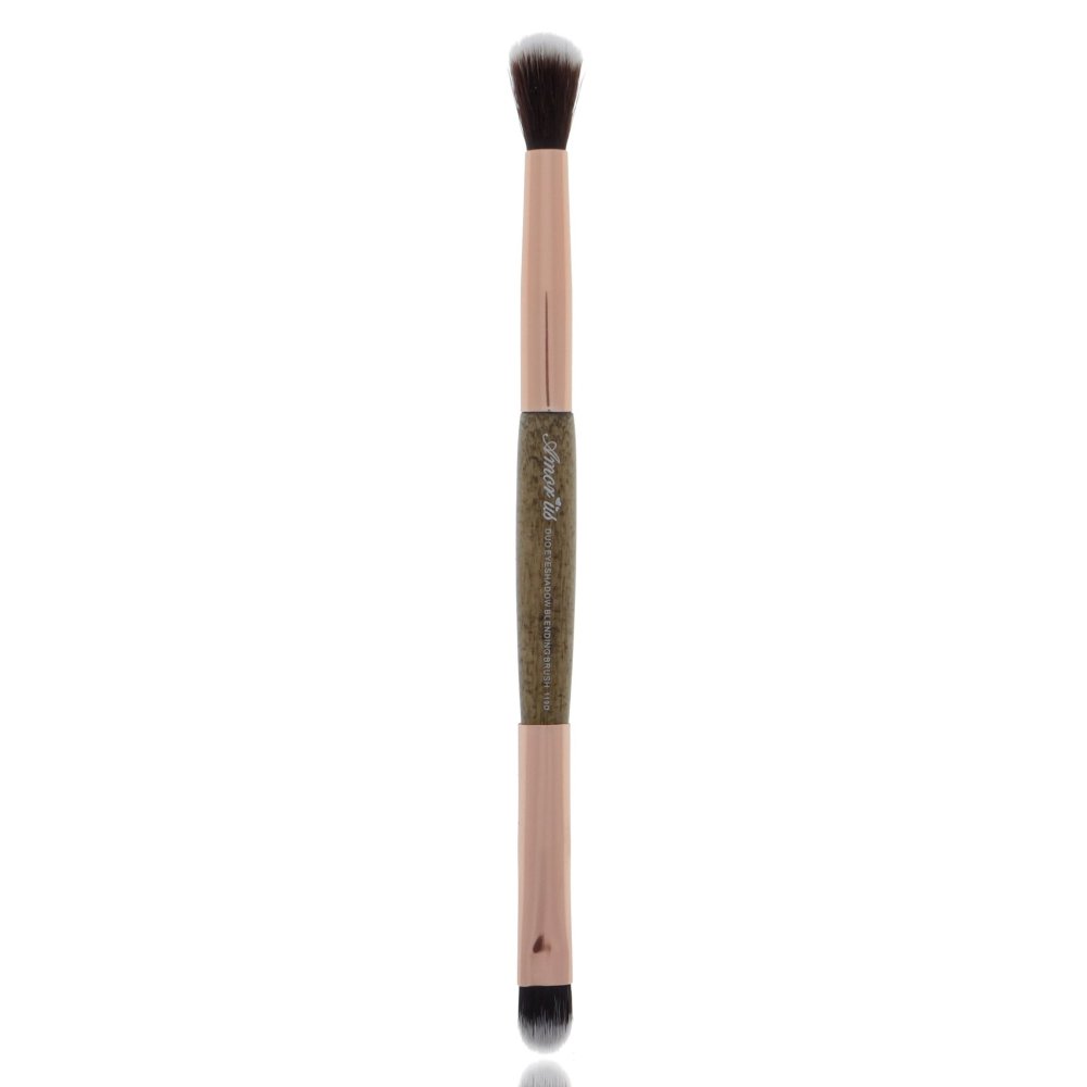 Glamour Us_Amorus_Tools & Brushes_Duo Eyeshadow Blending 119 D - Premium Makeup Brush__BR - 119D The best affordable Latina and Mexican makeup, beauty and cosmetics supply store in Chula Vista, San Diego