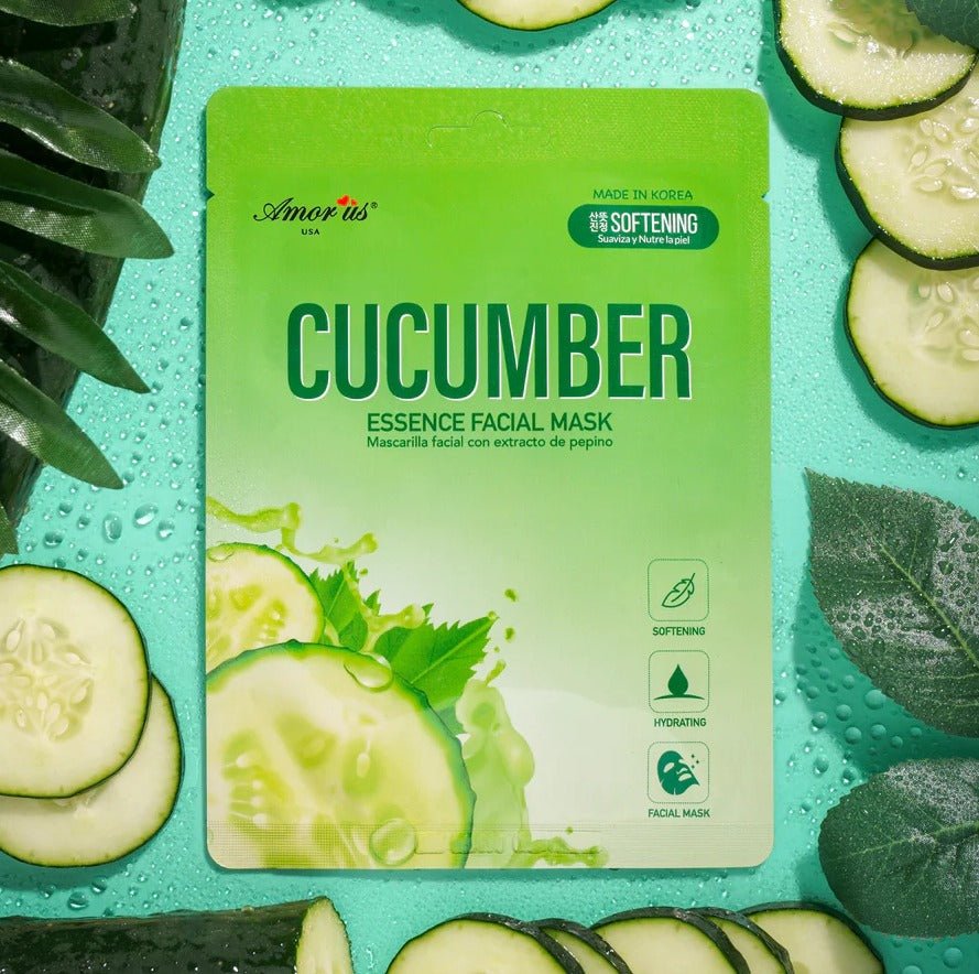 Glamour Us_Amorus_Skincare_Essence Facial Mask_Cucumber_SK - CUCUMBER The best affordable Latina and Mexican makeup, beauty and cosmetics supply store in Chula Vista, San Diego