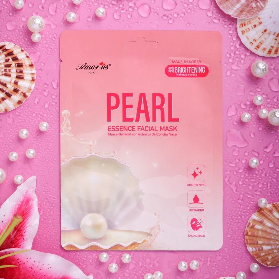 Glamour Us_Amorus_Skincare_Essence Facial Mask_Pearl_SK - PEARL The best affordable Latina and Mexican makeup, beauty and cosmetics supply store in Chula Vista, San Diego