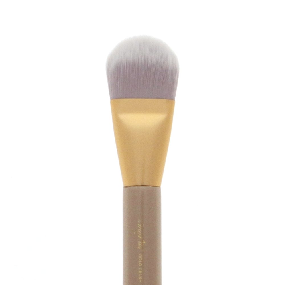 Glamour Us_Amorus_Tools & Brushes_Large Foundation 302 - Gold Crush Makeup Brush__BR - 302 The best affordable Latina and Mexican makeup, beauty and cosmetics supply store in Chula Vista, San Diego