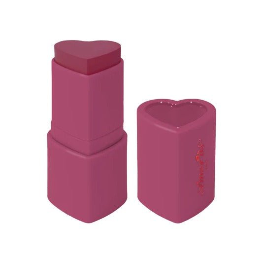 Glamour Us_Amorus_Makeup_Sweet Blush Heart Shaped Stick Blush_Plum_CO - HBL - 06 The best affordable Latina and Mexican makeup, beauty and cosmetics supply store in Chula Vista, San Diego