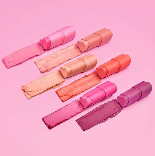 Glamour Us_Amorus_Makeup_Sweet Blush Heart Shaped Stick Blush_Sweet_CO - HBL - 01 The best affordable Latina and Mexican makeup, beauty and cosmetics supply store in Chula Vista, San Diego