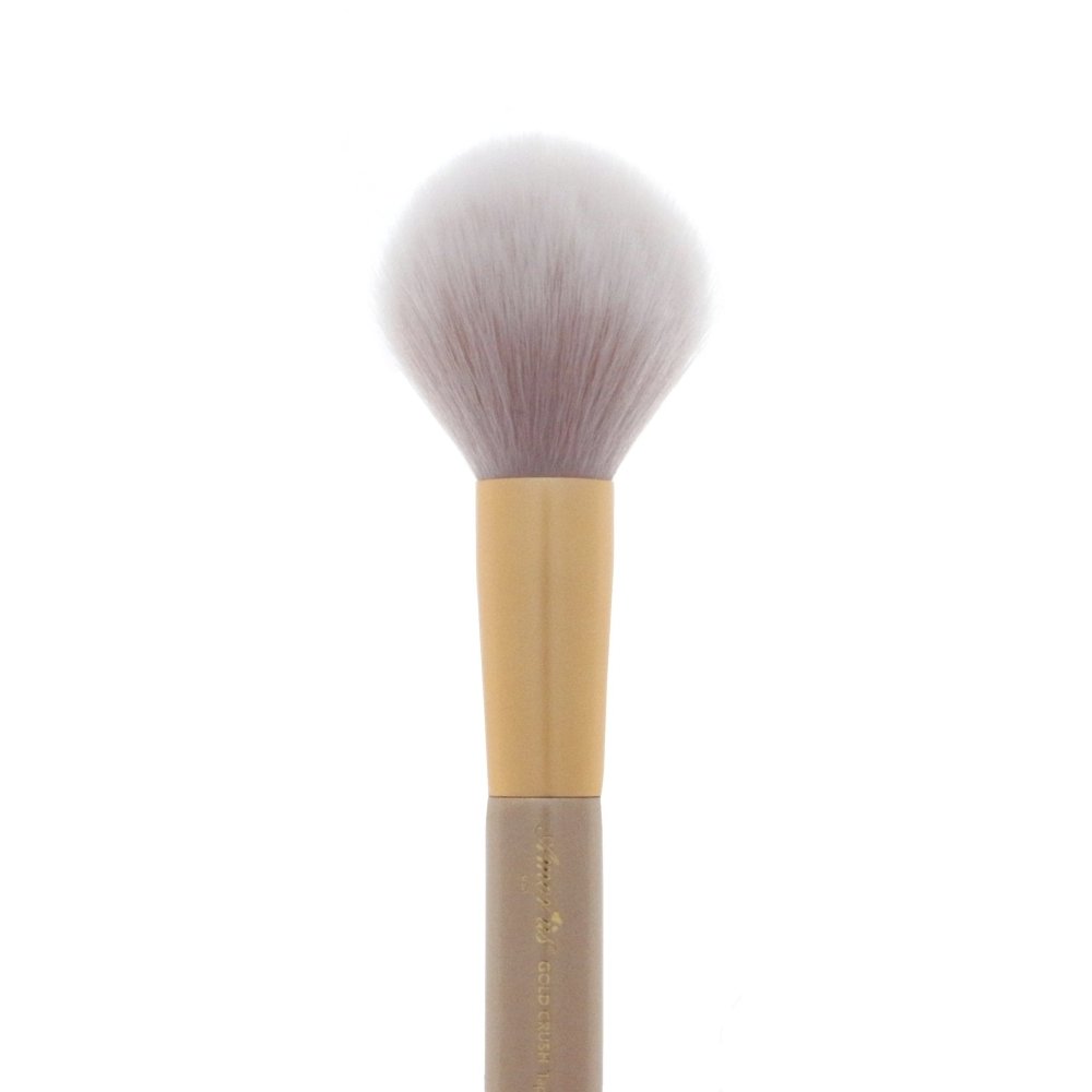 Glamour Us_Amorus_Tools & Brushes_Tapered Powder 303 - Gold Crush Makeup Brush__BR - 303 The best affordable Latina and Mexican makeup, beauty and cosmetics supply store in Chula Vista, San Diego