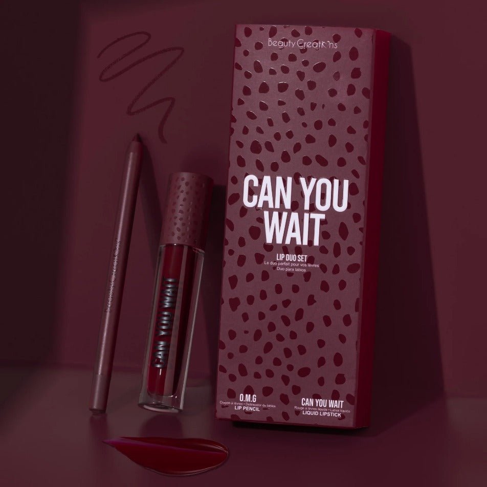 Glamour Us_Beauty Creations_Makeup_Can You Wait Lip Duo Set (Lipstick & Lip liner pencil)__LD4 The best affordable Latina and Mexican makeup, beauty and cosmetics supply store in Chula Vista, San Diego