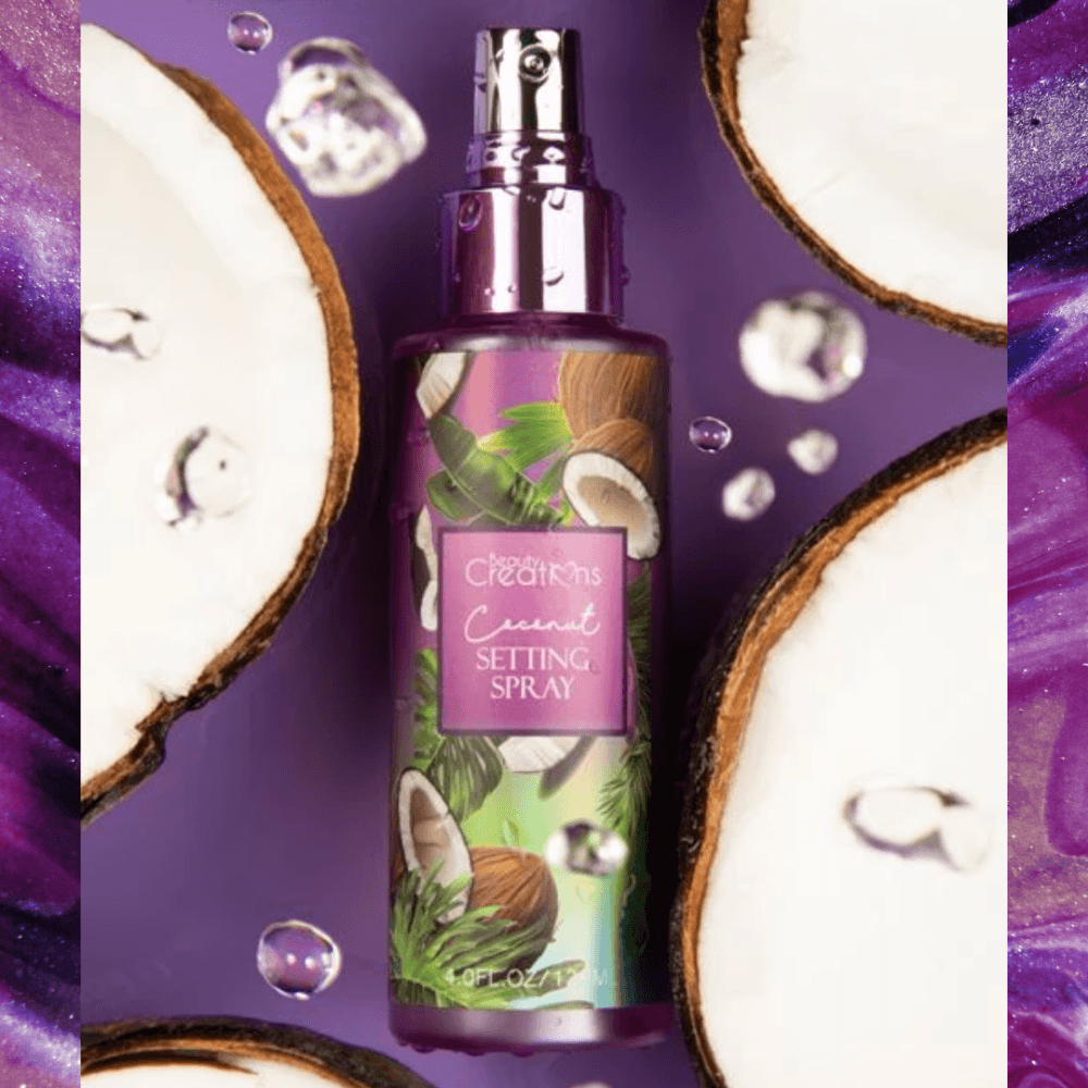 Glamour Us_Beauty Creations_Makeup_Coconut Setting Spray__SPN04 The best affordable Latina and Mexican makeup, beauty and cosmetics supply store in Chula Vista, San Diego
