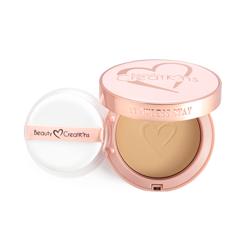 Glamour Us_Beauty Creations_Makeup_Flawless Stay Powder Foundation_FSP6.0_FSP - 6 Latina makeup, beauty and skincare supply store Mexican makeup products