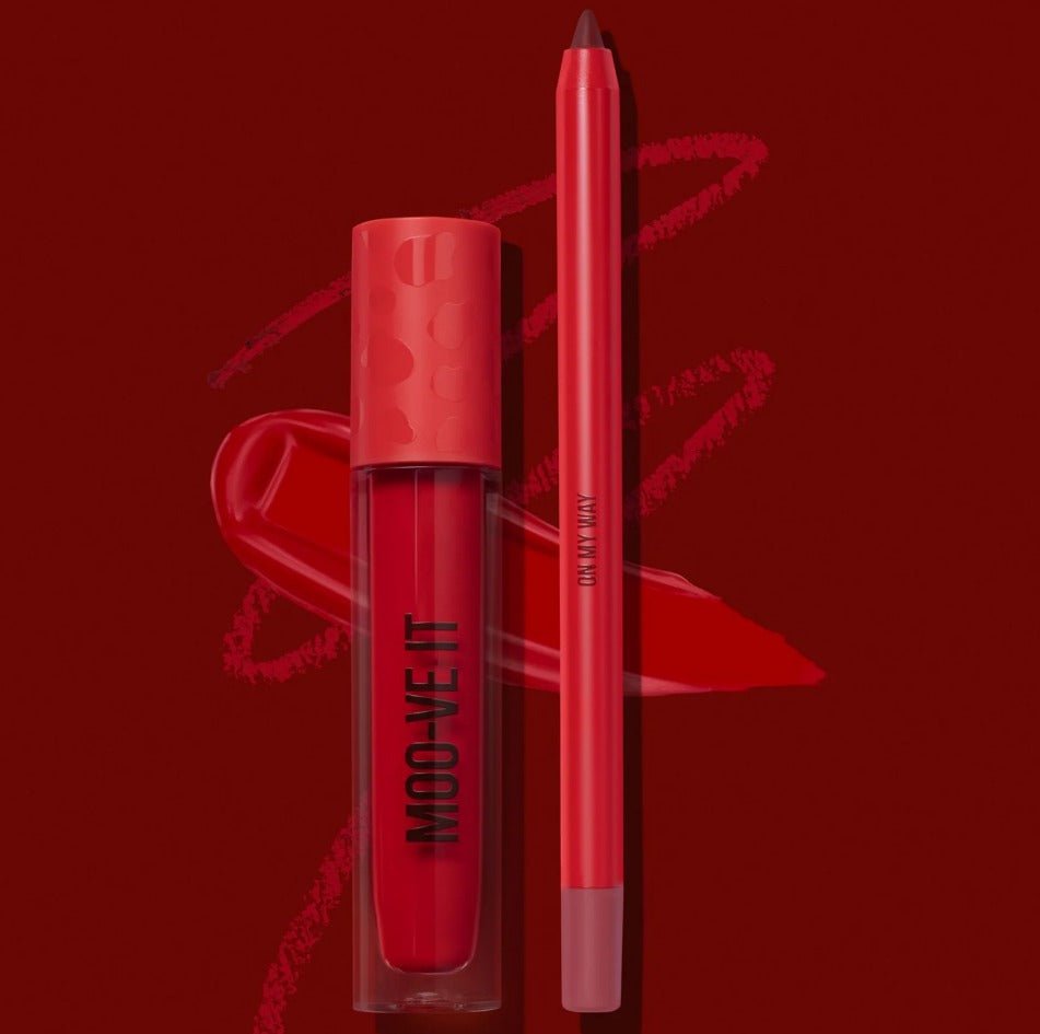 Glamour Us_Beauty Creations_Makeup_Moo - Ve It Lip Duo Set (Lipstick & Lip liner pencil)__LD3 The best affordable Latina and Mexican makeup, beauty and cosmetics supply store in Chula Vista, San Diego