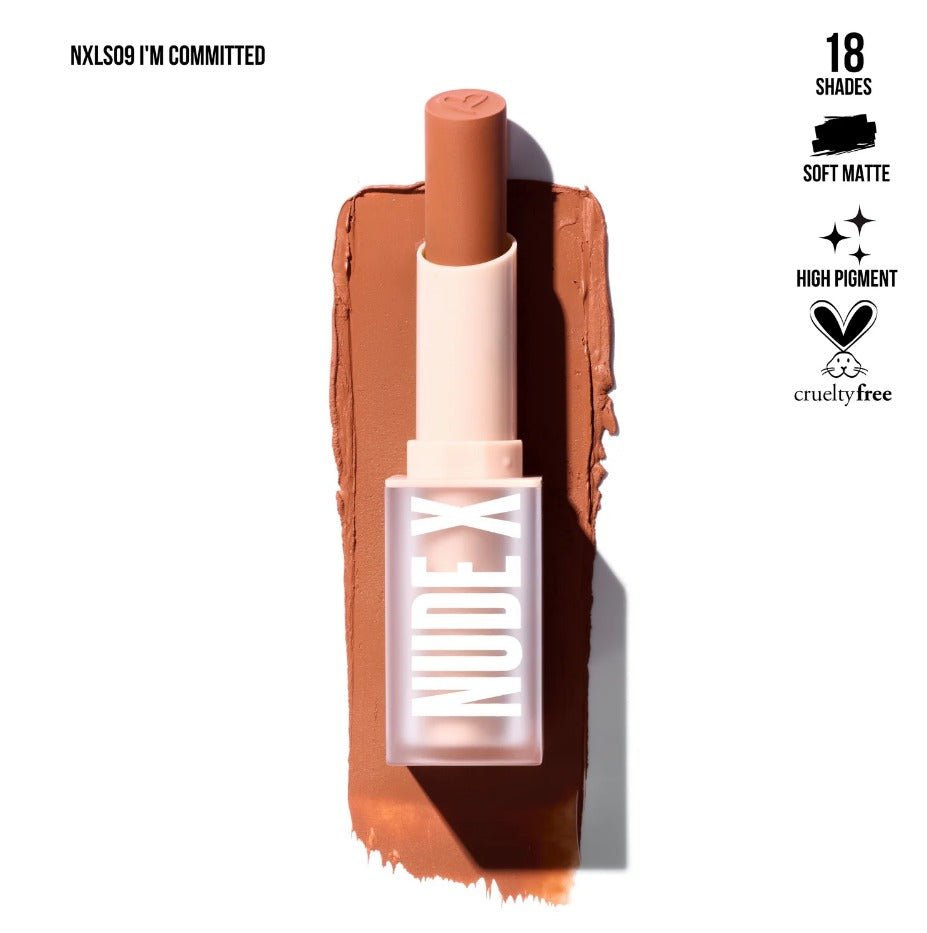 Glamour Us_Beauty Creations_Makeup_Nude X Soft Matte Lipstick_I&