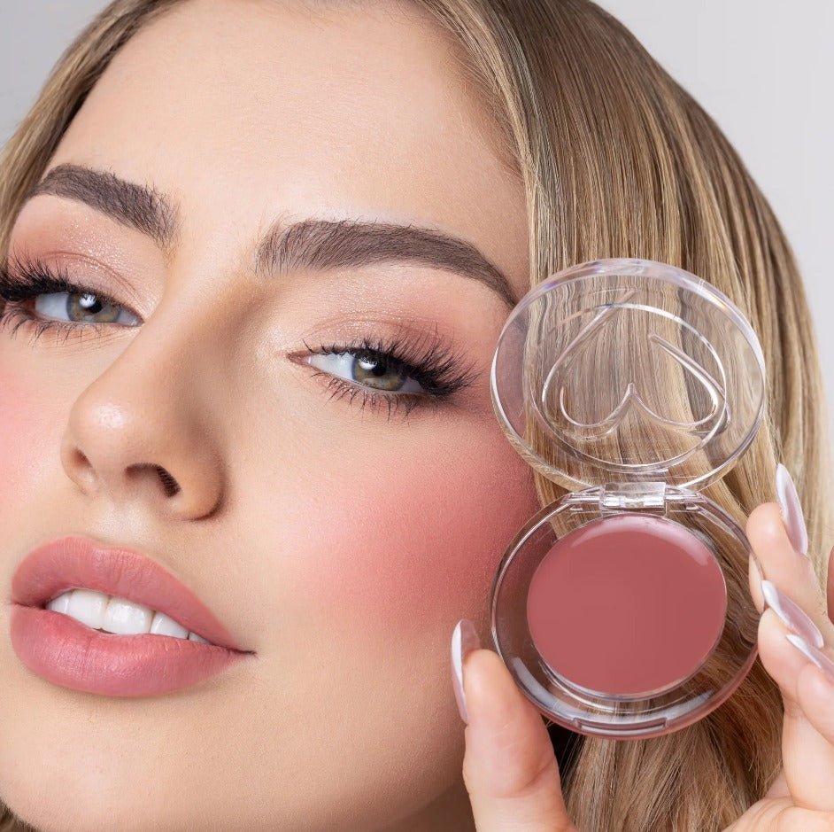 Glamour Us_Beauty Creations_Makeup_Stay Blushing Cute - Lip & Cheek Blush Balm_I Can & Will_SBCB08 The best affordable Latina and Mexican makeup, beauty and cosmetics supply store in Chula Vista, San Diego