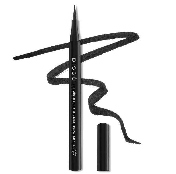 Glamour Us_BISSU_Makeup_Plumin Matte Pen Eyeliner__BISSU - PLUMIN - MATTE The best affordable Latina and Mexican makeup, beauty and cosmetics supply store in Chula Vista, San Diego