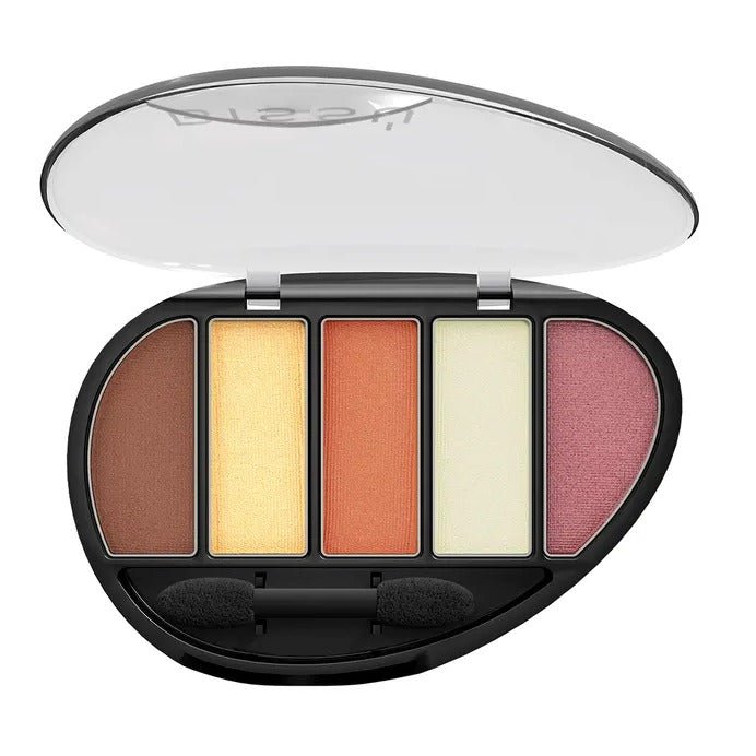 Glamour Us_BISSU_Makeup_Quintet Eyeshadow_04 Fluye_BISSU - QEYS - 04 The best affordable Latina and Mexican makeup, beauty and cosmetics supply store in Chula Vista, San Diego