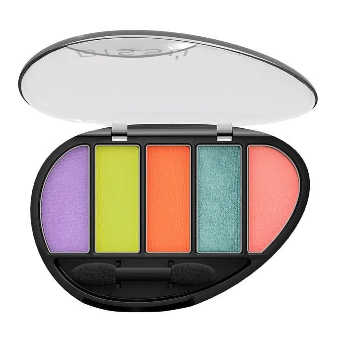 Glamour Us_BISSU_Makeup_Quintet Eyeshadow_32 Vibrando Alto_BISSU - QEYS - 32 Latina makeup, beauty and skincare supply store Mexican makeup products