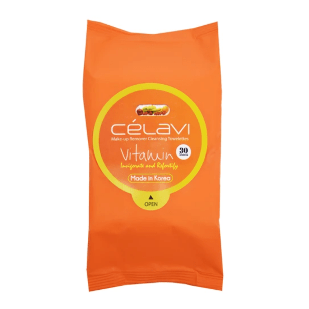 Glamour Us_Celavi_Skincare_Makeup Remover Cleansing Wipes / Towelettes_Vitamin (NLC)_MT007 The best affordable Latina and Mexican makeup, beauty and cosmetics supply store in Chula Vista, San Diego