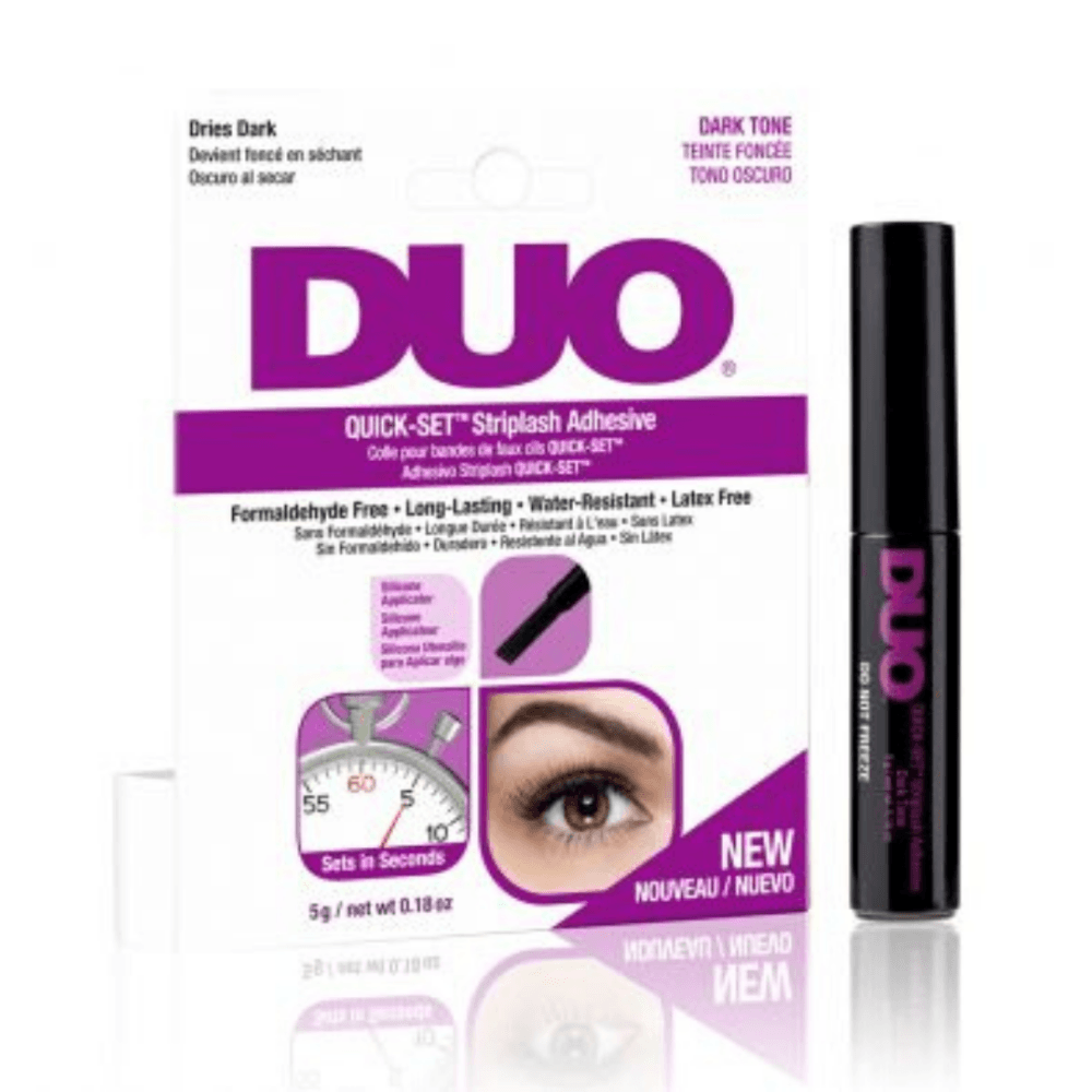 Glamour Us_DUO_Lashes_Dark Quick Set Brush On Striplash Lash Glue Liner 5 g. - Latex Free__2538721 The best affordable Latina and Mexican makeup, beauty and cosmetics supply store in Chula Vista, San Diego
