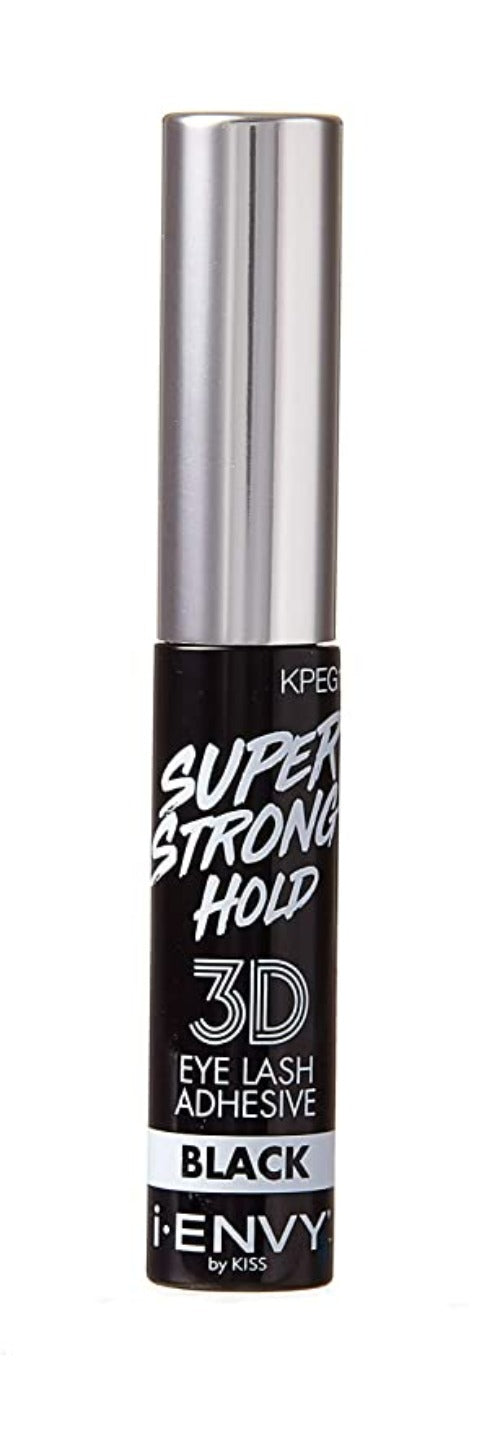Glamour Us_i - ENVY by KISS_Lashes_Black - Super Strong Hold Brush - on 3D Lash Adhesive 5 ml.__KPEG14N The best affordable Latina and Mexican makeup, beauty and cosmetics supply store in Chula Vista, San Diego