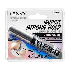 Glamour Us_i - ENVY by KISS_Lashes_Black - Super Strong Hold Brush - on 3D Lash Adhesive 5 ml.__KPEG14N The best affordable Latina and Mexican makeup, beauty and cosmetics supply store in Chula Vista, San Diego