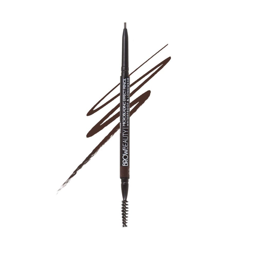 Glamour Us_Italia Deluxe_Makeup_Brow Beauty Microblading Effect Eyebrow Pencil_Dark Brown_800 - 802 The best affordable Latina and Mexican makeup, beauty and cosmetics supply store in Chula Vista, San Diego