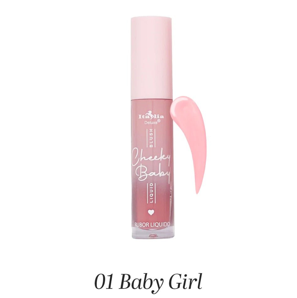 Glamour Us_Italia Deluxe_Makeup_Cheeky Baby Liquid Blush_Baby Girl_302 The best affordable Latina and Mexican makeup, beauty and cosmetics supply store in Chula Vista, San Diego