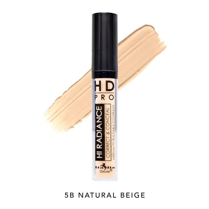 Glamour Us_Italia Deluxe_Makeup_HD Pro Hi Radiance Corrector & Concealear_Natural Beige_885B - 5B The best affordable Latina and Mexican makeup, beauty and cosmetics supply store in Chula Vista, San Diego