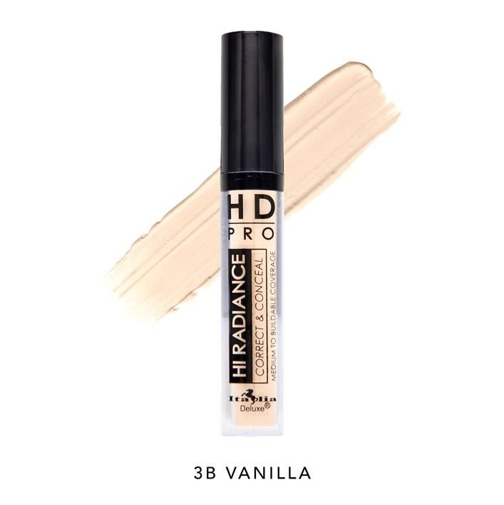 Glamour Us_Italia Deluxe_Makeup_HD Pro Hi Radiance Corrector & Concealear_Vanilla_885B - 3B The best affordable Latina and Mexican makeup, beauty and cosmetics supply store in Chula Vista, San Diego