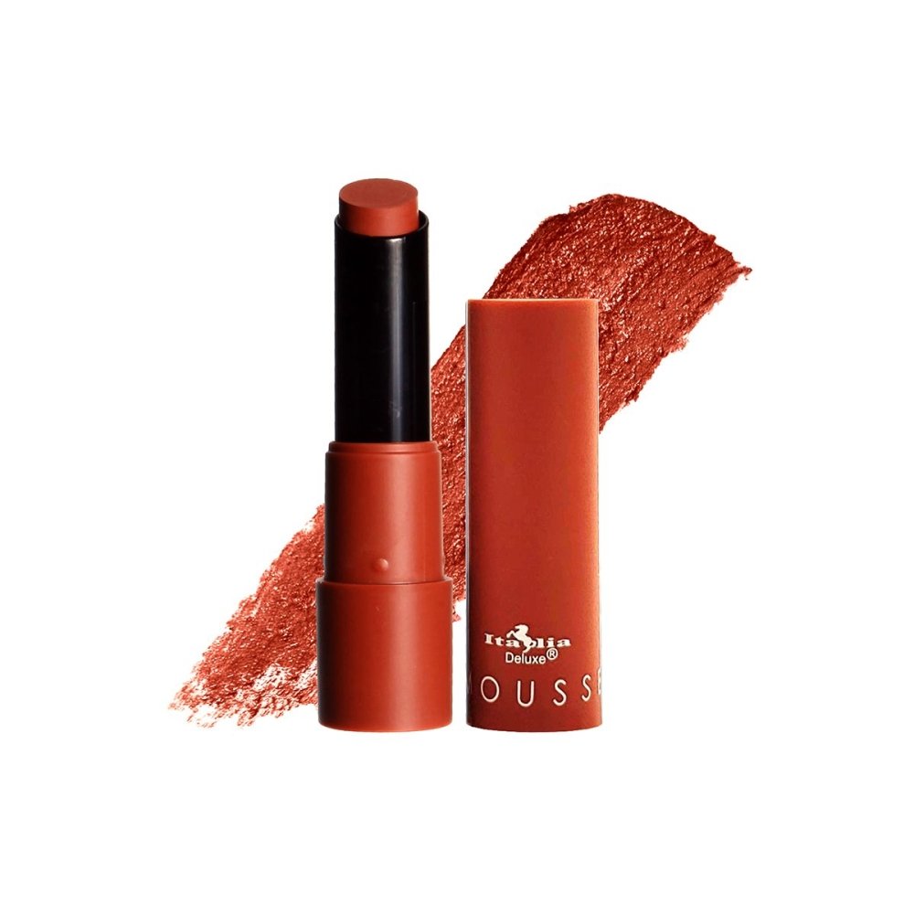 Glamour Us_Italia Deluxe_Makeup_Mousse Matte Lipstick_Burnt Orange_191 - 035 Latina makeup, beauty and skincare supply store Mexican makeup products