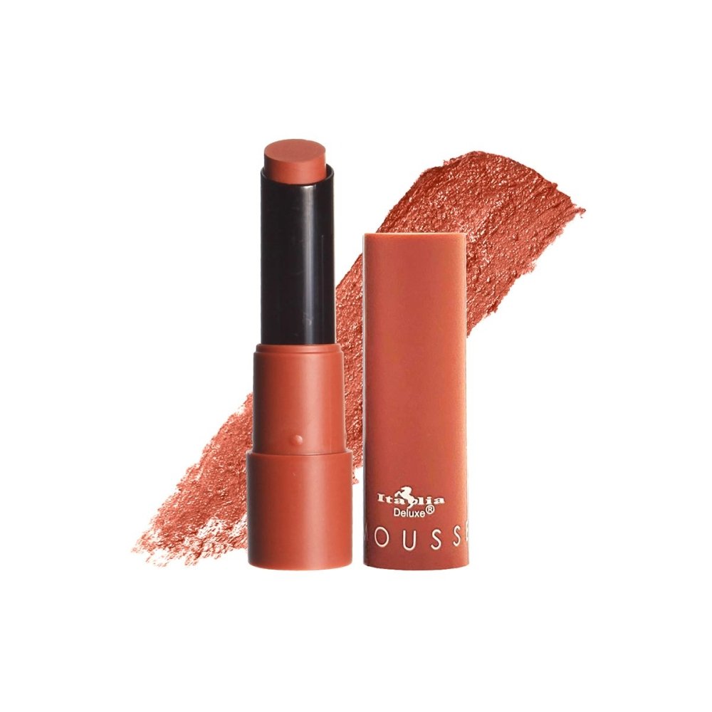 Glamour Us_Italia Deluxe_Makeup_Mousse Matte Lipstick_Ginger Bread_191 - 034 Latina makeup, beauty and skincare supply store Mexican makeup products