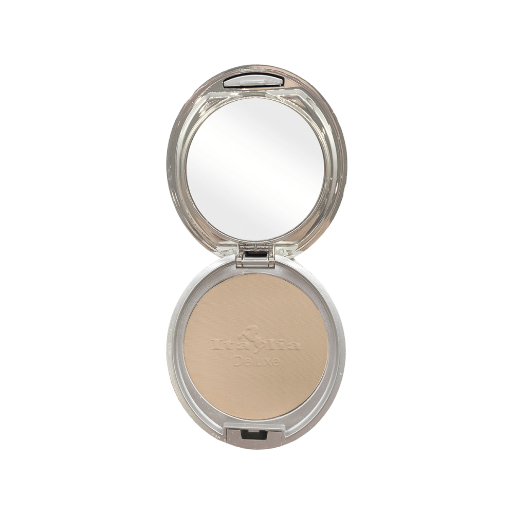 Glamour Us_Italia Deluxe_Makeup_Pressed Foundation Powder - Silver_Natural Beige_124 - 3 The best affordable Latina and Mexican makeup, beauty and cosmetics supply store in Chula Vista, San Diego