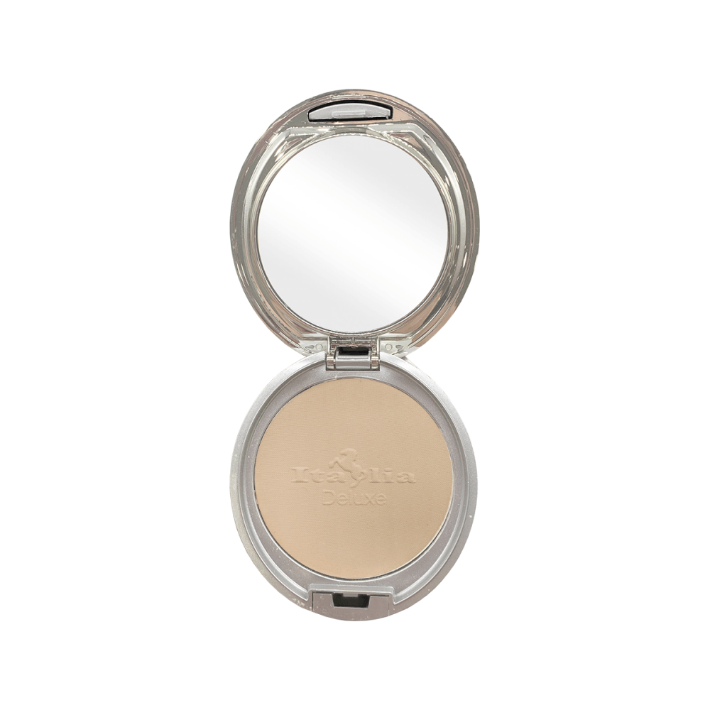 Glamour Us_Italia Deluxe_Makeup_Pressed Foundation Powder - Silver_Translucent Beige_124 - 1 The best affordable Latina and Mexican makeup, beauty and cosmetics supply store in Chula Vista, San Diego
