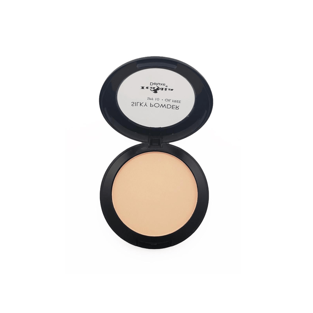Glamour Us_Italia Deluxe_Makeup_Silky Wet / Dry Foundation Powder_Natural Ivory_126 - 1 The best affordable Latina and Mexican makeup, beauty and cosmetics supply store in Chula Vista, San Diego