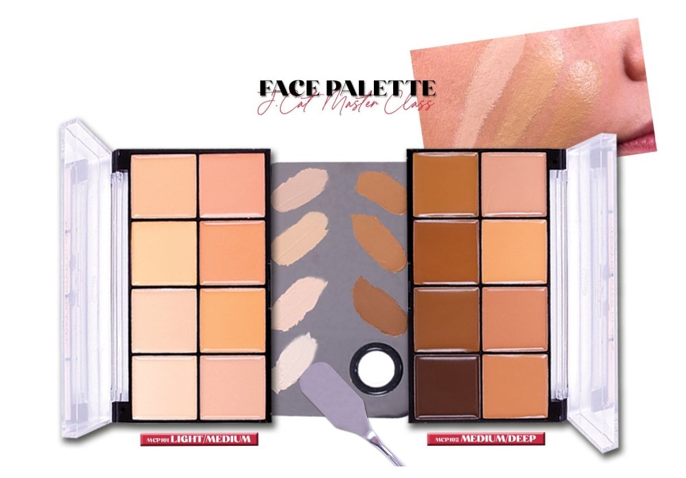 Glamour Us_Jcat_Makeup_Master Class Face/FX Color Palette_Bold Primary_MCP103 The best affordable Latina and Mexican makeup, beauty and cosmetics supply store in Chula Vista, San Diego