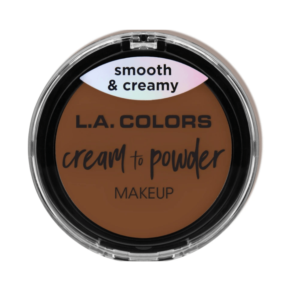 Glamour Us_L.A. Colors_Makeup_Cream to Powder Makeup_Caramel_CCP331 The best affordable Latina and Mexican makeup, beauty and cosmetics supply store in Chula Vista, San Diego