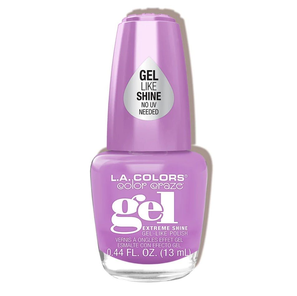 Glamour Us_L.A. Colors_Nails_Creamy Neon Gel Like Extreme Shine Nail Polish_Jazzy_CNL228 The best affordable Latina and Mexican makeup, beauty and cosmetics supply store in Chula Vista, San Diego