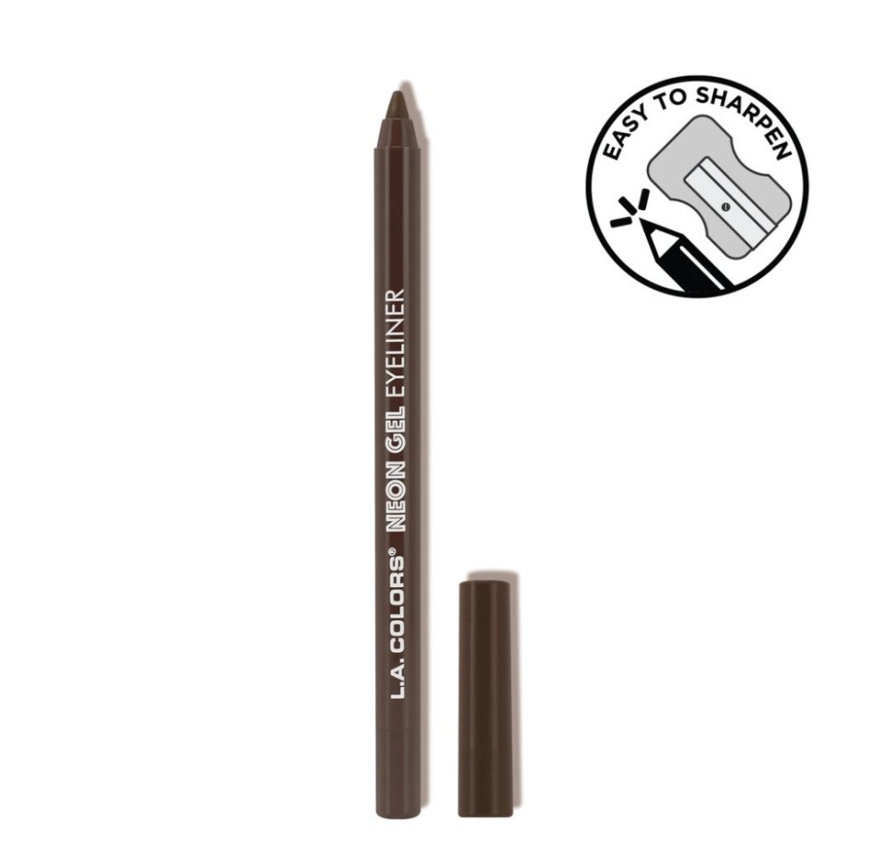 Glamour Us_L.A. Colors_Makeup_Gel Eyeliner Pencil_Brown_CP641 The best affordable Latina and Mexican makeup, beauty and cosmetics supply store in Chula Vista, San Diego