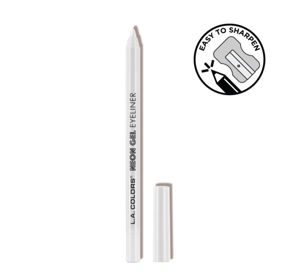 Glamour Us_L.A. Colors_Makeup_Gel Eyeliner Pencil_Flash White_CP635 The best affordable Latina and Mexican makeup, beauty and cosmetics supply store in Chula Vista, San Diego