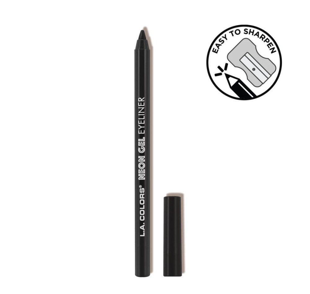 Glamour Us_L.A. Colors_Makeup_Gel Eyeliner Pencil_Midnight Black_CP630 The best affordable Latina and Mexican makeup, beauty and cosmetics supply store in Chula Vista, San Diego