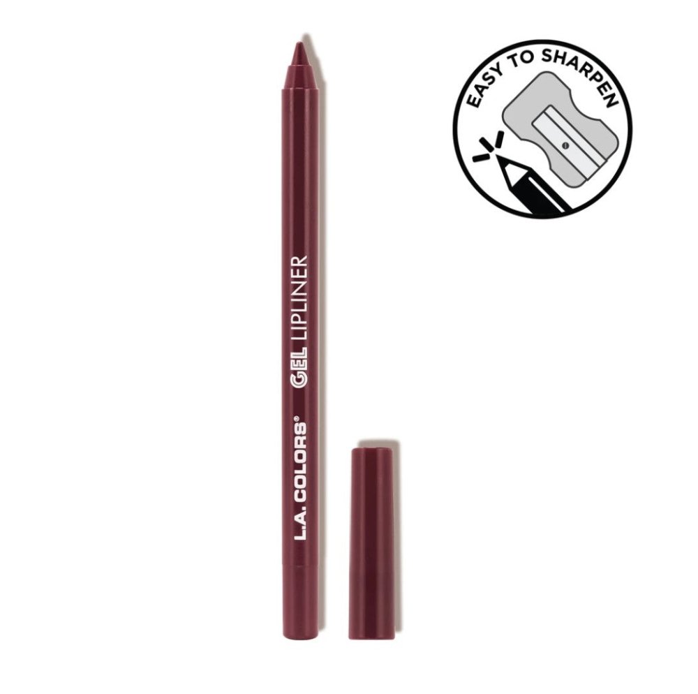 Glamour Us_L.A. Colors_Makeup_Gel Lip Liner Pencil_Figgy_CP681 The best affordable Latina and Mexican makeup, beauty and cosmetics supply store in Chula Vista, San Diego