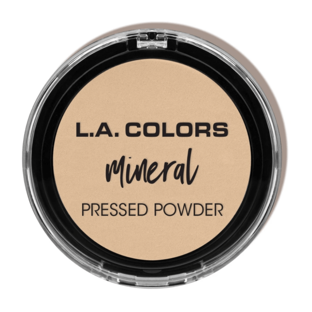 Glamour Us_L.A. Colors_Makeup_Mineral Pressed Powder_Fair_CMP372 Latina makeup, beauty and skincare supply store Mexican makeup products