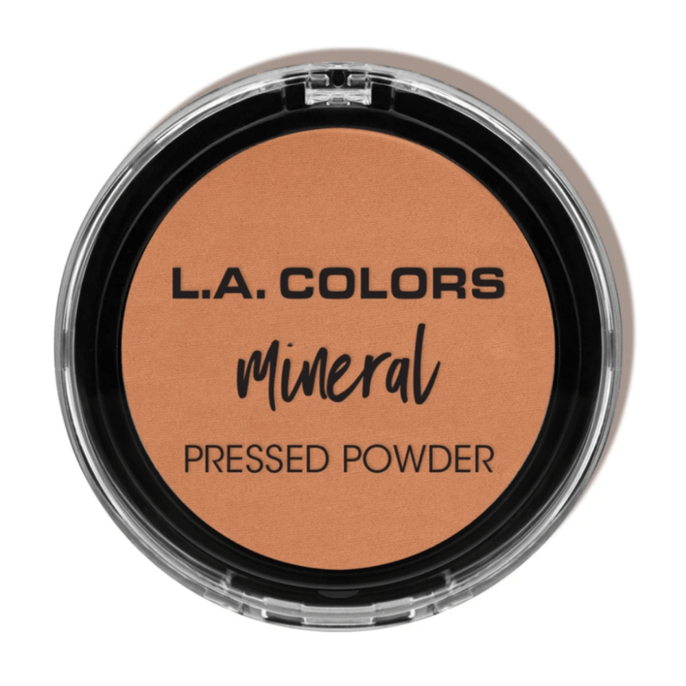 Glamour Us_L.A. Colors_Makeup_Mineral Pressed Powder_Natural Beige_CMP375 The best affordable Latina and Mexican makeup, beauty and cosmetics supply store in Chula Vista, San Diego
