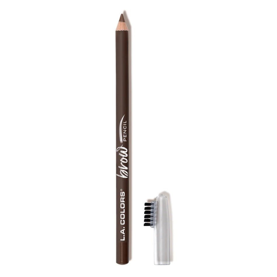 Glamour Us_L.A. Colors_Makeup_On Point Eyebrow Pencil_Medium Brown_CBP393 The best affordable Latina and Mexican makeup, beauty and cosmetics supply store in Chula Vista, San Diego