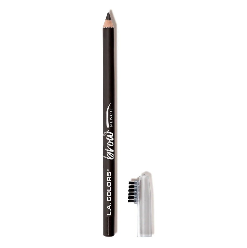 Glamour Us_L.A. Colors_Makeup_On Point Eyebrow Pencil_Soft Black_CBP398 The best affordable Latina and Mexican makeup, beauty and cosmetics supply store in Chula Vista, San Diego